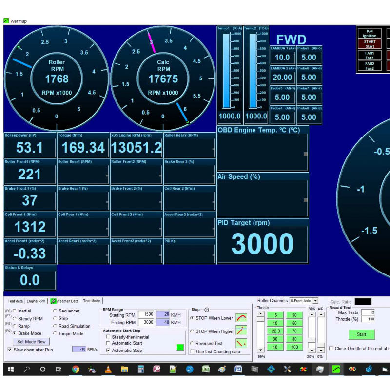 SDC 500 AWD Dynamometer linked